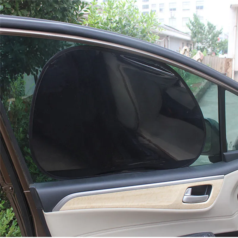 2Pcs Car Rear Window Side Sun Shade Cover Block Static Cling Visor Shield Screen new car-styling car accessories
2Pcs Car Rear Window Side Sun Shade Cover Block Static Cling Visor Shield Screen new car-styling car accessories