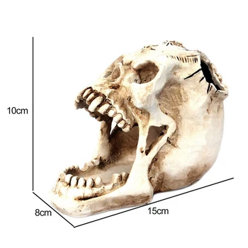 New Unique Halloween Horror Head Skeleton Pen Holder Decoration Stationery Storage Box
New Unique Halloween Horror Head Skeleton Pen Holder Decoration Stationery Storage Box