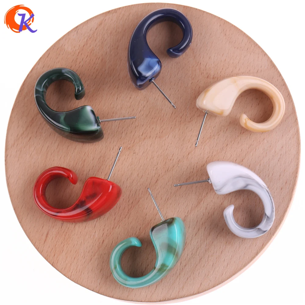 Cordial Design 17*29mm 50Pcs Jewelry Accessories/Acrylic Beads/Marble Effect Beads/Whirlpool Shape/Hand Made/Earring Findings
Cordial Design 17*29mm 50Pcs Jewelry Accessories/Acrylic Beads/Marble Effect Beads/Whirlpool Shape/Hand Made/Earring Findings
