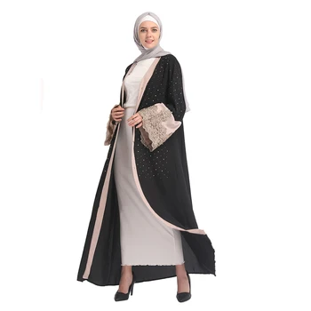Muslim diamond beading Abaya Islamic Cardigan Long Robe Gowns Tunic Vestidos Ramadan Turkish Islamic abaya with belt wq1020
Muslim diamond beading Abaya Islamic Cardigan Long Robe Gowns Tunic Vestidos Ramadan Turkish Islamic abaya with belt wq1020