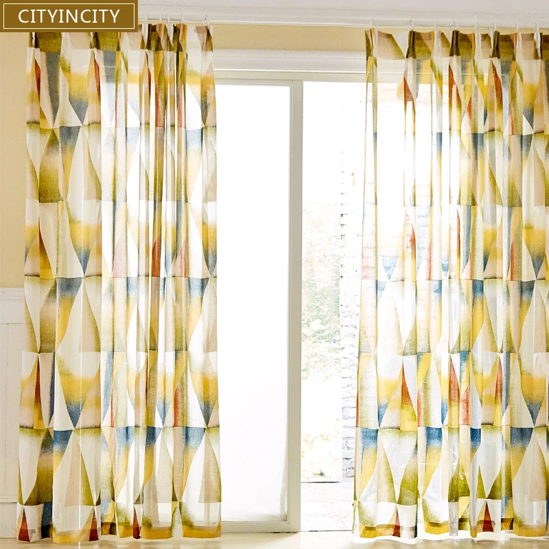 CITYINCITY Tulle Elegant curtain for Living room artistic Geometry Burnt-out Voile Sheer Window Kitchen Curtains For bedroom
CITYINCITY Tulle Elegant curtain for Living room artistic Geometry Burnt-out Voile Sheer Window Kitchen Curtains For bedroom