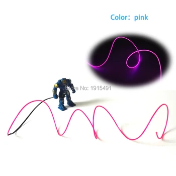 Promotion!Creative Handicraft 2.3mm Pink 2Meters Led Strip Rope Tube 3V Electrominscent Wire for DIY Glowing Machine,Car Model
Promotion!Creative Handicraft 2.3mm Pink 2Meters Led Strip Rope Tube 3V Electrominscent Wire for DIY Glowing Machine,Car Model