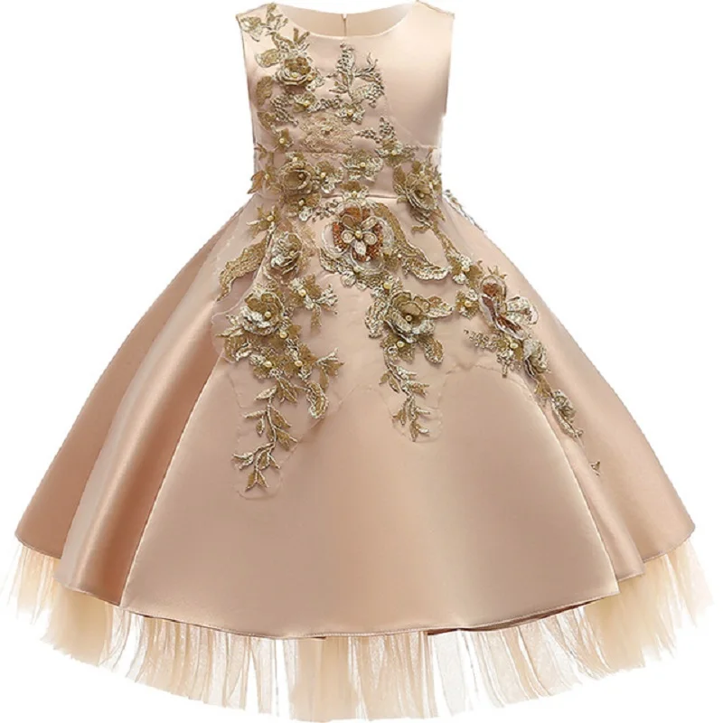 2019 Elegant Baby Girls Princess Dress Children Clothing Embroidered Flower Girls Party Dresses Vestido Kids Christmas Clothes
2019 Elegant Baby Girls Princess Dress Children Clothing Embroidered Flower Girls Party Dresses Vestido Kids Christmas Clothes