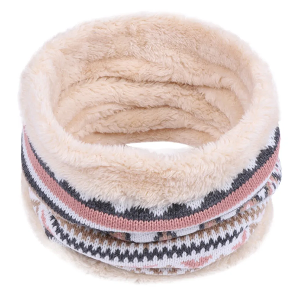 Child Winter Warm Knitted Ring Scarves Print Thick Inside Super Elastic Knit Mufflers Boy Girls Children Neck Warmers
Child Winter Warm Knitted Ring Scarves Print Thick Inside Super Elastic Knit Mufflers Boy Girls Children Neck Warmers