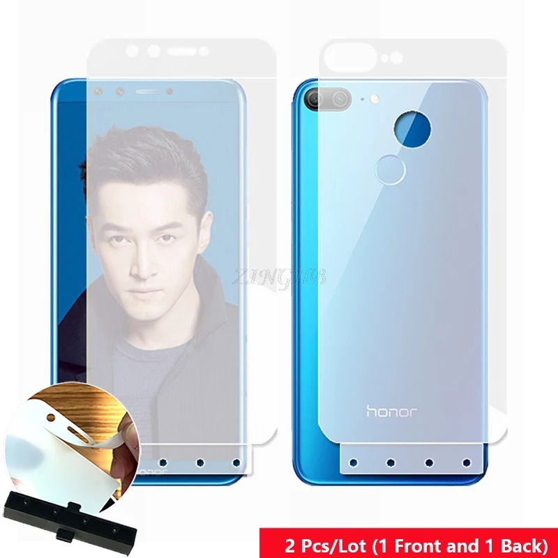 2 Pcs Front & Back Smart Guide Tool Soft Film AUTO Fixed Hydrogel Film Full Body Screen Protector for Huawei Honor 9 Lite 5.65
2 Pcs Front & Back Smart Guide Tool Soft Film AUTO Fixed Hydrogel Film Full Body Screen Protector for Huawei Honor 9 Lite 5.65