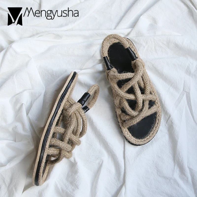 famous brand rope sandals women patchwork straw flip flops cross-tied gladiator sandalias women lace up cutout slippers c404
famous brand rope sandals women patchwork straw flip flops cross-tied gladiator sandalias women lace up cutout slippers c404