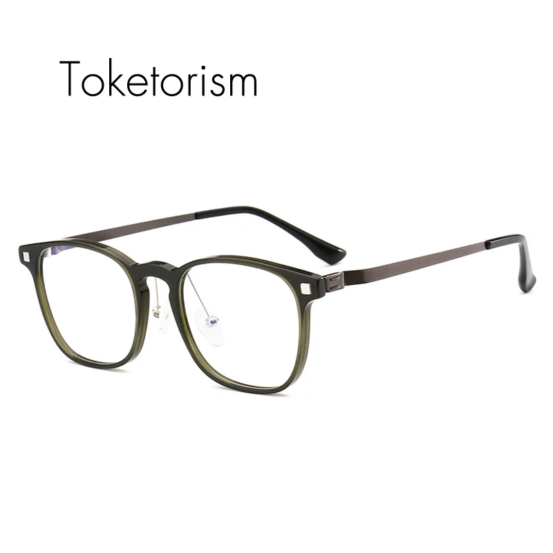 Toketorism new arrival quality acetate optical glasses frame eye glasses frames for women men
Toketorism new arrival quality acetate optical glasses frame eye glasses frames for women men