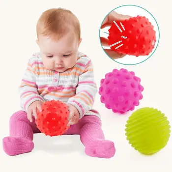 4Pcs Kids Montessori Textured Multi Ball Set Toys Baby Develop Tactile Sense Toy Touch Hand Soft Massage Training Balls Gifts
4Pcs Kids Montessori Textured Multi Ball Set Toys Baby Develop Tactile Sense Toy Touch Hand Soft Massage Training Balls Gifts