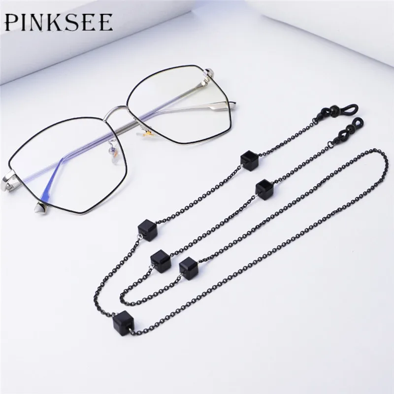 PINKSEE Black White Crytal Sunglasses Chain For Vacasion Holiday Reading Myopia Glasses Anti-Slip Rope
PINKSEE Black White Crytal Sunglasses Chain For Vacasion Holiday Reading Myopia Glasses Anti-Slip Rope
