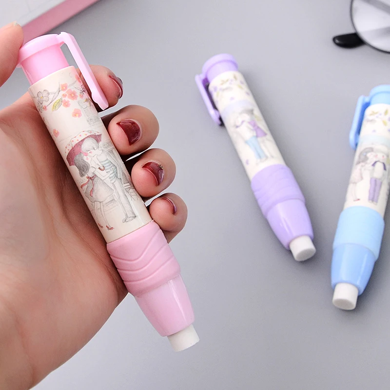 Creative Cartoon Push-on Rubber Erasers Kawaii Writting Drawing Erasers Stationery Office School Supplies Gift for Kids
Creative Cartoon Push-on Rubber Erasers Kawaii Writting Drawing Erasers Stationery Office School Supplies Gift for Kids