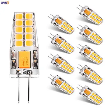 IWHD 10pcs 2W G4 LED Bulb DC 12V G4 LED Bulb LED Corn Lights Cover High Bright Spotlight Halogen Chandeliers White Warm White
IWHD 10pcs 2W G4 LED Bulb DC 12V G4 LED Bulb LED Corn Lights Cover High Bright Spotlight Halogen Chandeliers White Warm White