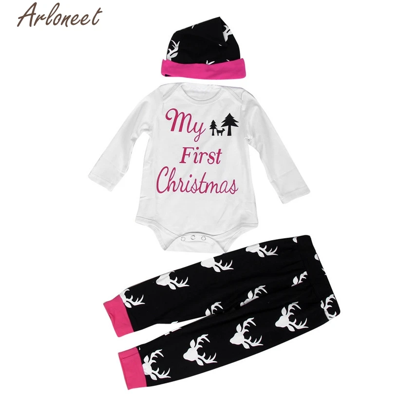 2019 new Christmas Boys Outfit Clothes Print Romper Tops+Long Pants Trousers+Hat 1Set oc high quality 0516
2019 new Christmas Boys Outfit Clothes Print Romper Tops+Long Pants Trousers+Hat 1Set oc high quality 0516