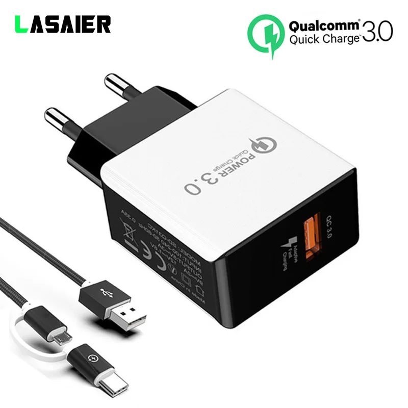 Quick Wall USB Charger QC 3.0 Phone Charge Universal Travel Adapter QC3.0 FCP EU fast charging For Xiaomi iPhone Samsung Huawei
Quick Wall USB Charger QC 3.0 Phone Charge Universal Travel Adapter QC3.0 FCP EU fast charging For Xiaomi iPhone Samsung Huawei