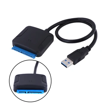 USB 3.0 To Sata Adapter Converter Cable USB3.0 Hard Drive Converter Cable For HDD SSD Adapter
USB 3.0 To Sata Adapter Converter Cable USB3.0 Hard Drive Converter Cable For HDD SSD Adapter