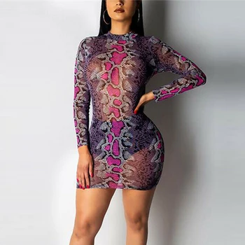 Women Snake Printing Mesh Sheer Bikini Beachwear Bodycon Pencil Clubwear Party Beach Dress
Women Snake Printing Mesh Sheer Bikini Beachwear Bodycon Pencil Clubwear Party Beach Dress