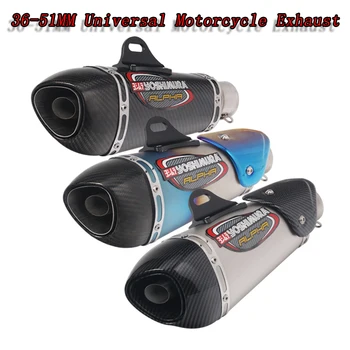 Universal 38-51MM Motorcycle Exhaust Muffler Pipe Carbon Fiber Scooter Motorbike Pipe For Yoshimura Honda R1 R3 R6
Universal 38-51MM Motorcycle Exhaust Muffler Pipe Carbon Fiber Scooter Motorbike Pipe For Yoshimura Honda R1 R3 R6