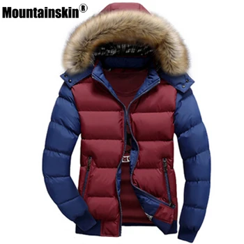 Mountainskin Men's Winter Jackets 7XL Thick Hooded Fur Collar Parka Men Coats Casual Padded Men's Jackets Male Clothing SA075
Mountainskin Men's Winter Jackets 7XL Thick Hooded Fur Collar Parka Men Coats Casual Padded Men's Jackets Male Clothing SA075