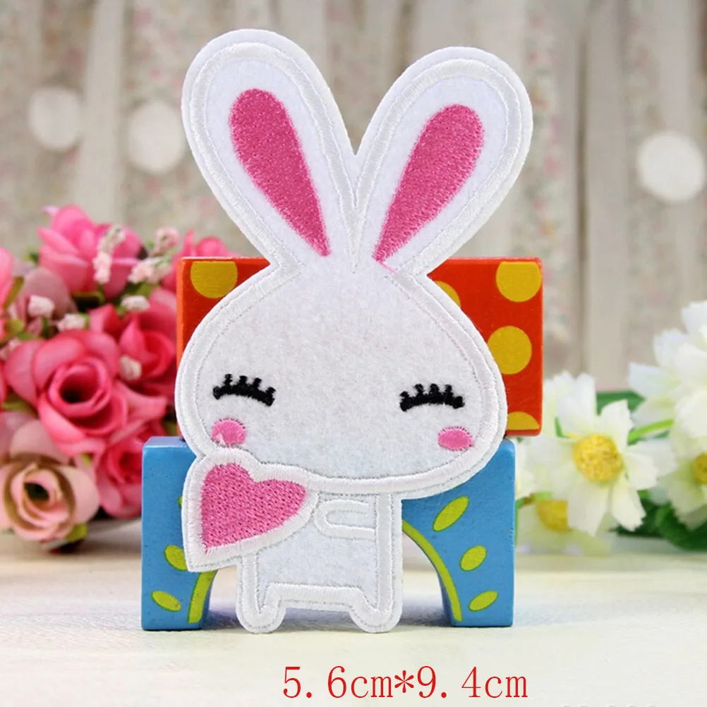 2Pcs/Lot DIY Applique Cartoon Animal Embroidery Patches Lovely Rabbit Iron On Patches For Garment For Clothing fast Shipping
2Pcs/Lot DIY Applique Cartoon Animal Embroidery Patches Lovely Rabbit Iron On Patches For Garment For Clothing fast Shipping