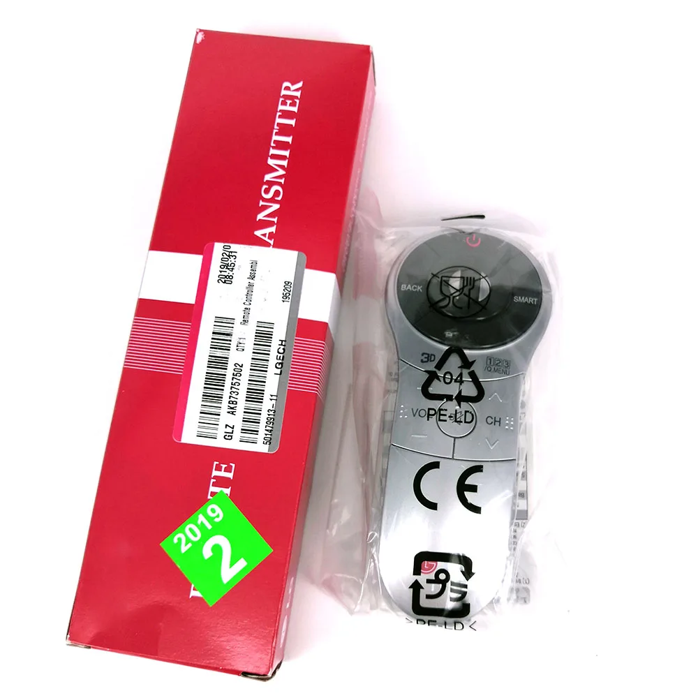 AN-MR400G AKB73757502 New Original Magic Motion 3D SMART Remote Control For LG 2013 Smart TV LA6200 LA6500 Series
AN-MR400G AKB73757502 New Original Magic Motion 3D SMART Remote Control For LG 2013 Smart TV LA6200 LA6500 Series