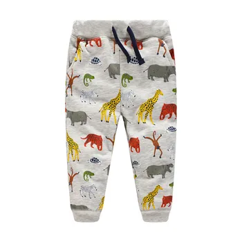 Jumping Meters New baby boy clothes sweatpants autumn spring children fashion toursers clothing animals print boys kids pants
Jumping Meters New baby boy clothes sweatpants autumn spring children fashion toursers clothing animals print boys kids pants