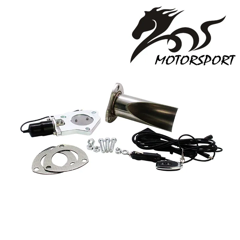 Stormcar 2.5/3 Inch Electric Stainless Exhaust Cutout With Remote Control With Be Cut Pipe Exhaust Cut Out Kit
Stormcar 2.5/3 Inch Electric Stainless Exhaust Cutout With Remote Control With Be Cut Pipe Exhaust Cut Out Kit