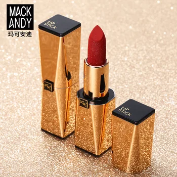 High-end Brand Velvet Matte Lipstick Glitter Lip Tint Lips Makeup Beauty Moisturizing Waterproof Rouge A Levre Cosmetics Lips