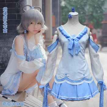 VOCALOID Hatsune Miku Cosplay Vocaloid China Vanilla Ice Cream Cosplay Costumes Lolita Uniform
VOCALOID Hatsune Miku Cosplay Vocaloid China Vanilla Ice Cream Cosplay Costumes Lolita Uniform