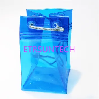 100pcs/lot Durable Clear Transparent PVC Champagne Wine Ice Bag Pouch Cooler Bag with Handle
100pcs/lot Durable Clear Transparent PVC Champagne Wine Ice Bag Pouch Cooler Bag with Handle