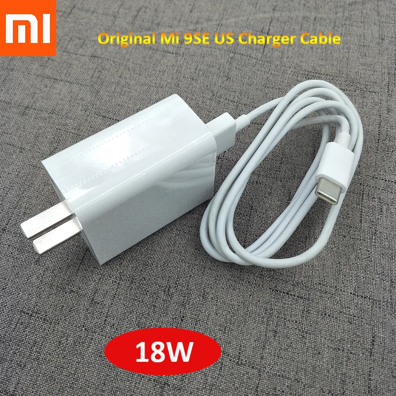 Original Xiaomi Mi 9 SE 18W QC 3.0 US Charger Type C USB Data Cable For Mi 6 8 SE 9 SE Mi 8 Lite Mix 2S Redmi Note 7 Pro K20 Pro
Original Xiaomi Mi 9 SE 18W QC 3.0 US Charger Type C USB Data Cable For Mi 6 8 SE 9 SE Mi 8 Lite Mix 2S Redmi Note 7 Pro K20 Pro