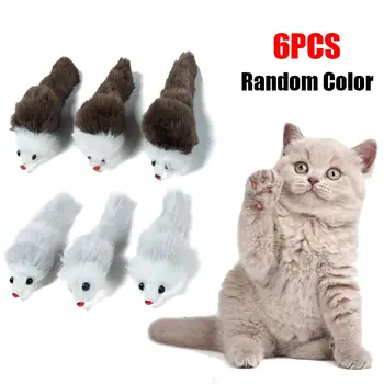 6Pcs/Set Funny Rabbit Fur False Mouse Pet Cat Toys Mini Funny Playing Toys For Cats Kitten Pet Accessories
6Pcs/Set Funny Rabbit Fur False Mouse Pet Cat Toys Mini Funny Playing Toys For Cats Kitten Pet Accessories