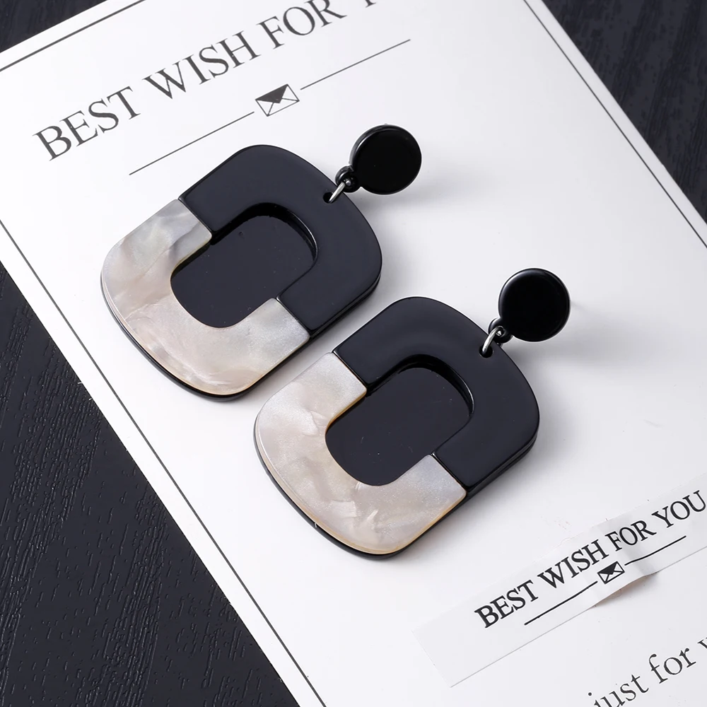 VIVILADY New Arrival Acrylic Drop Dangle Earrings Women Square Statement Wedding Mother Jewelry Brinco Accessories Bijoux Gifts
VIVILADY New Arrival Acrylic Drop Dangle Earrings Women Square Statement Wedding Mother Jewelry Brinco Accessories Bijoux Gifts