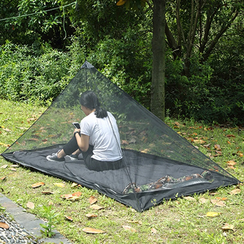 New Arrival Outdoor Summer Mosquito Net Outdoor Pyramid Shape Portable Backpacking Tent Jungle Camping Netting Survival Kit
New Arrival Outdoor Summer Mosquito Net Outdoor Pyramid Shape Portable Backpacking Tent Jungle Camping Netting Survival Kit