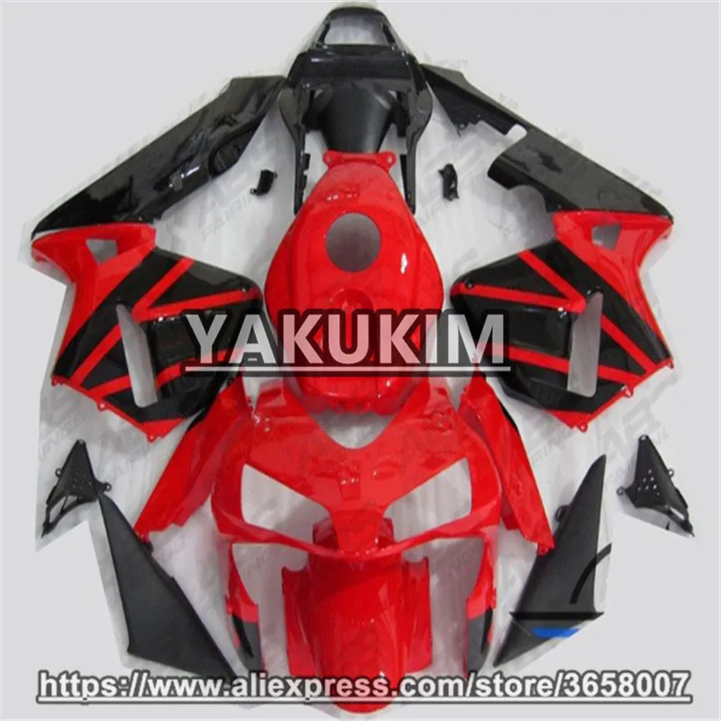 Yakukim из АБС-пластика инъекции комплект обтекателей для Honda CBR600RR F5 03-04 год 2003 2004