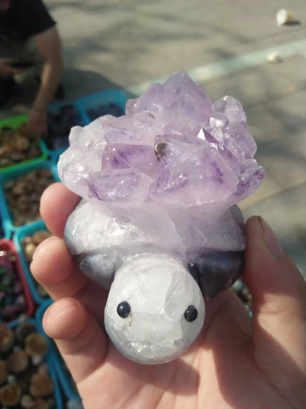 AAAA+ New Find Crystal the tortoiseClear Natur apurple l chrysanthemum QUARTZ Crystal Cluster Specimen
AAAA+ New Find Crystal the tortoiseClear Natur apurple l chrysanthemum QUARTZ Crystal Cluster Specimen