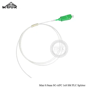 Free Shipping 10pcs Mini 0.9mm SC-APC 1x8 SM PLC Splitter SM Steel Tube SC/APC 8 Ports Fiber Optic PLC Splitter FTTH accessories
Free Shipping 10pcs Mini 0.9mm SC-APC 1x8 SM PLC Splitter SM Steel Tube SC/APC 8 Ports Fiber Optic PLC Splitter FTTH accessories
