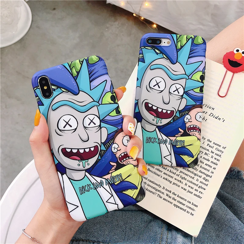 Funny Cartoon Rick And Morty Phone Case For iPhone X XR Xs Max 11 pro 8 7 6 6s plus us Comic Meme Words Soft Silicon Cover Coque
Funny Cartoon Rick And Morty Phone Case For iPhone X XR Xs Max 11 pro 8 7 6 6s plus us Comic Meme Words Soft Silicon Cover Coque