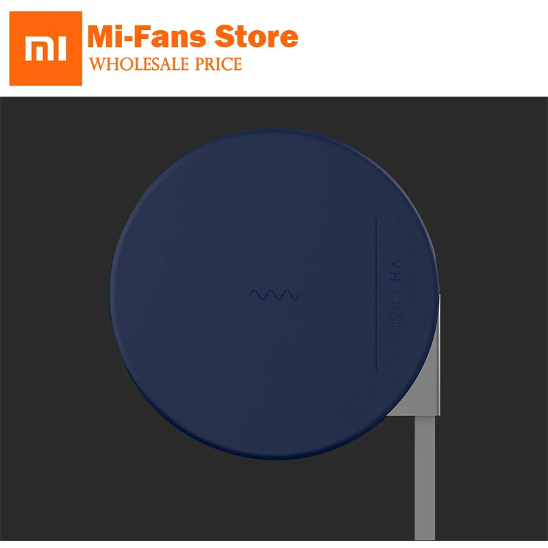 Newest Xiaomi Eco-Brand VH Wireless Charger Pad 5V/2A 5W Qi Standard 9V/1.67A 7.5w/10W QC 3.0 Fast Charging Pad for iphone X 8
Newest Xiaomi Eco-Brand VH Wireless Charger Pad 5V/2A 5W Qi Standard 9V/1.67A 7.5w/10W QC 3.0 Fast Charging Pad for iphone X 8