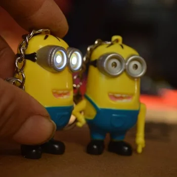 Hot selling Despicable me 3 LED Keychain talk minions press button say I love you gift for lover 30pcs/lot
Hot selling Despicable me 3 LED Keychain talk minions press button say I love you gift for lover 30pcs/lot