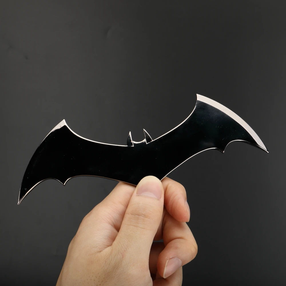Shazam Batarangs Batman Dart Metal Batgirl Dart Superhero Weapon Cosplay Props (1)
