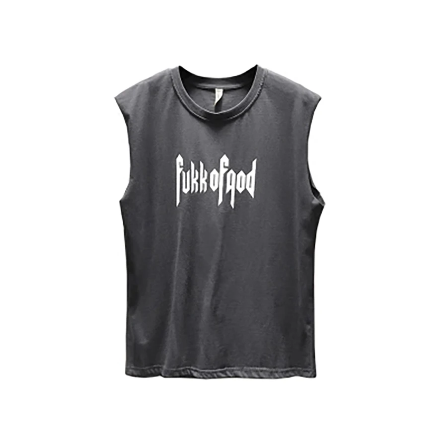 Basic Letter Top Tank Men Printing Plus Size Sleeveless Shirt Fitness Clothing Gasp Bodybuilding Mens Summer Shirts 6B0001
Basic Letter Top Tank Men Printing Plus Size Sleeveless Shirt Fitness Clothing Gasp Bodybuilding Mens Summer Shirts 6B0001