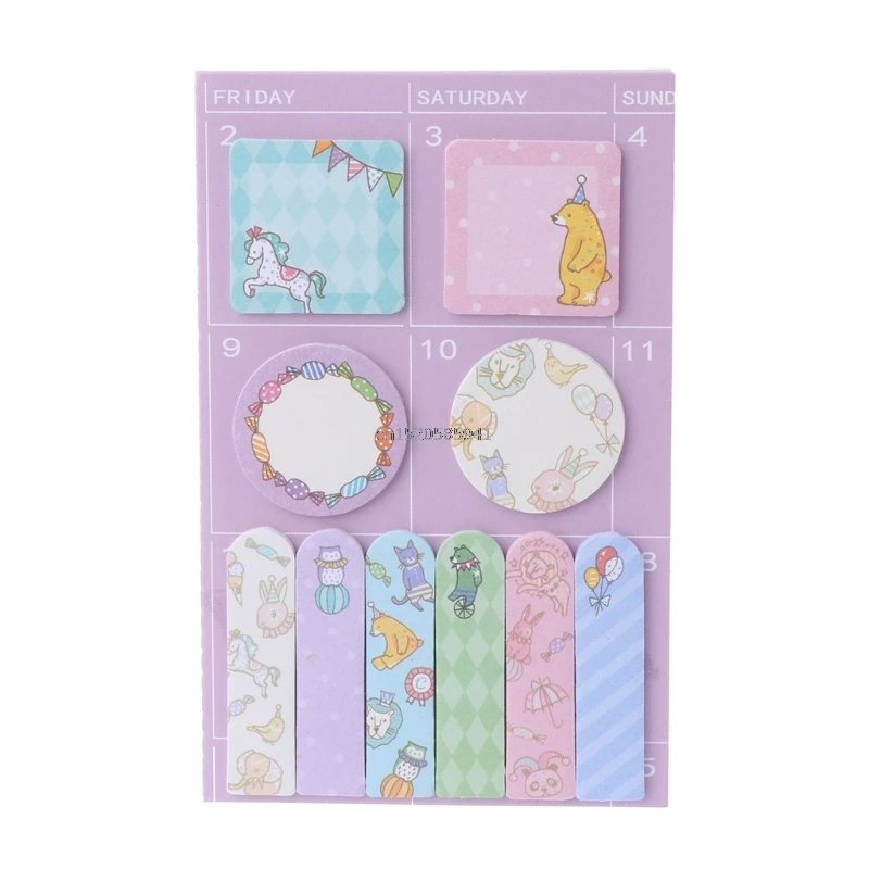 1PC Kawaii animals color memo pad paper Schedule marker Weekly plan post it sticker notes stationery school supplies
1PC Kawaii animals color memo pad paper Schedule marker Weekly plan post it sticker notes stationery school supplies