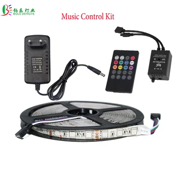 WIFI LED Strip 5050 RGB Waterproof Flexible Fita Light + Music Controller/IR Remote RGB Controler/WIFI Control + 12V 2A Adapter
WIFI LED Strip 5050 RGB Waterproof Flexible Fita Light + Music Controller/IR Remote RGB Controler/WIFI Control + 12V 2A Adapter
