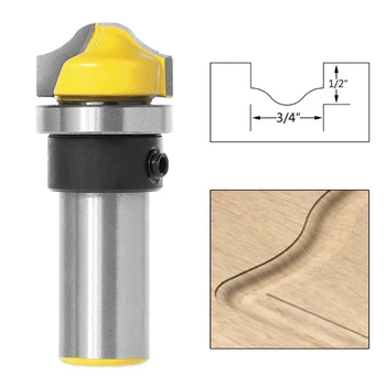 TOOZO 1PC Faux Painel Ogee Router Bit with C3 Carbide Tipped 1/2-Inch Shank For Woodworking
TOOZO 1PC Faux Painel Ogee Router Bit with C3 Carbide Tipped 1/2-Inch Shank For Woodworking