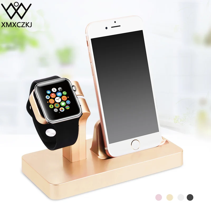 XMXCZKJ 2 in1 Charing Dock Phone Holder Bracket Cradle For iPhone X 8 7 6 Plus Charger Stand Dock Station For Apple Watch Holder
XMXCZKJ 2 in1 Charing Dock Phone Holder Bracket Cradle For iPhone X 8 7 6 Plus Charger Stand Dock Station For Apple Watch Holder