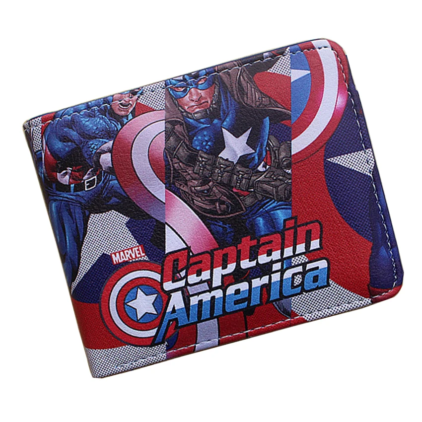 Comics DC Marvel Wallets Captain America Super Hero The Revenge Card Holder Bags Cartoon Animation Gift Purse DollarPrice Wallet
Comics DC Marvel Wallets Captain America Super Hero The Revenge Card Holder Bags Cartoon Animation Gift Purse DollarPrice Wallet