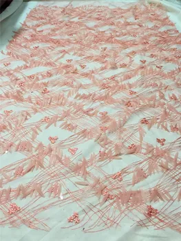 Pretty flowers French Nigerian Laces Fabrics with sequins High Quality African Laces Fabric Wedding Tulle Lace BZL-101510 
Pretty flowers French Nigerian Laces Fabrics with sequins High Quality African Laces Fabric Wedding Tulle Lace BZL-101510