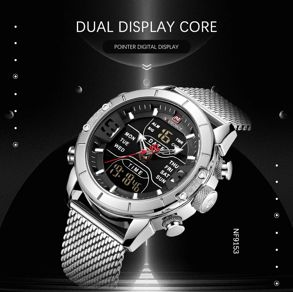 NAVIFORCE Mens Watches Top Luxury Brand Men Sports Watches Quartz Digital Chronograph Clock Male Military Wrist watch For Men NAVIFORCE Mens Watches Top Luxury Brand Men Sports Watches Quartz Digital Chronograph Clock Male Military Wrist watch For Men