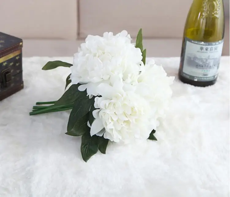 1Pcs 5 Heads Artificial Silk Flowers Hydrangeas Bridesmaid Bridal Bouquet Home Living Flower For Party Wedding Decoration
1Pcs 5 Heads Artificial Silk Flowers Hydrangeas Bridesmaid Bridal Bouquet Home Living Flower For Party Wedding Decoration