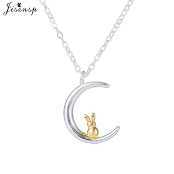 Jisensp Animal Moon Rabbit Necklace Vivid Pet Bunny Pendant Charm Fashion Jewelry For Women Party Gifts Collar Bijoux New Year
Jisensp Animal Moon Rabbit Necklace Vivid Pet Bunny Pendant Charm Fashion Jewelry For Women Party Gifts Collar Bijoux New Year