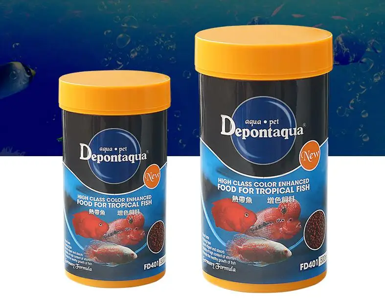Depont tropical fish feed Particles and flakes feed High protein ornamental fish feed Natural materials Color enhancement
Depont tropical fish feed Particles and flakes feed High protein ornamental fish feed Natural materials Color enhancement